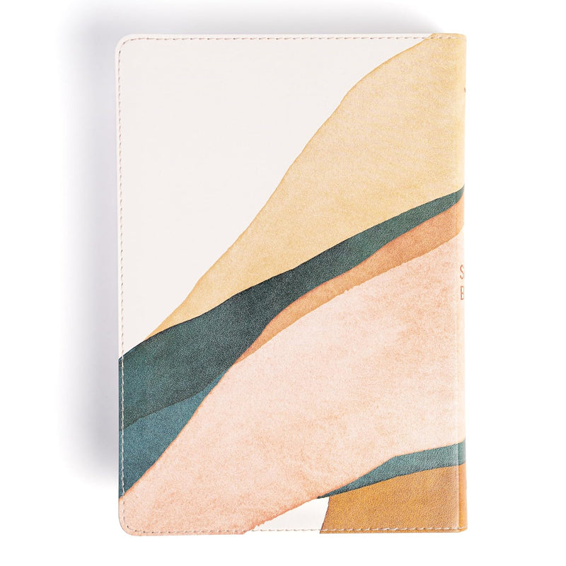 Cargue la imagen en el visor de la galería, Biblia RVR 1960, Letra Grande, Tamaño Manual, edición especial, símil piel acuarela
