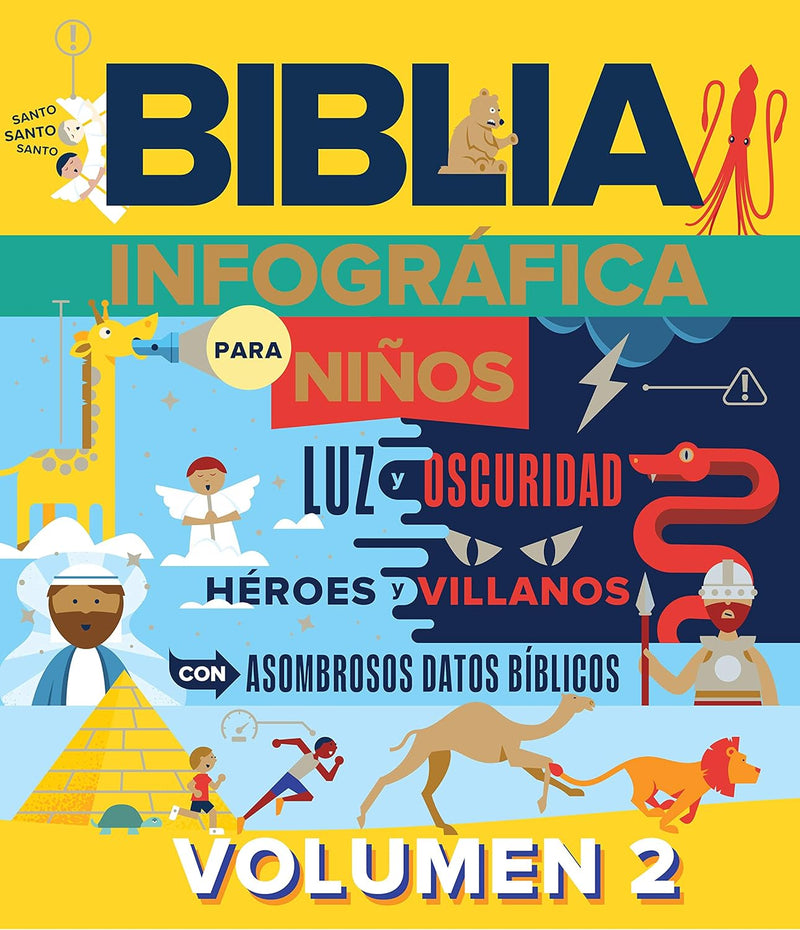 Cargue la imagen en el visor de la galería, Biblia infográfica para Niños, volumen 2
