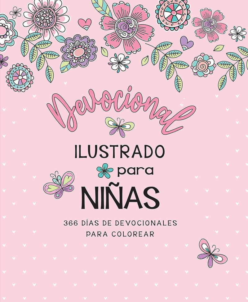 Cargue la imagen en el visor de la galería, Devocional ilustrado para niñas: 366 días de devocionales para colorear
