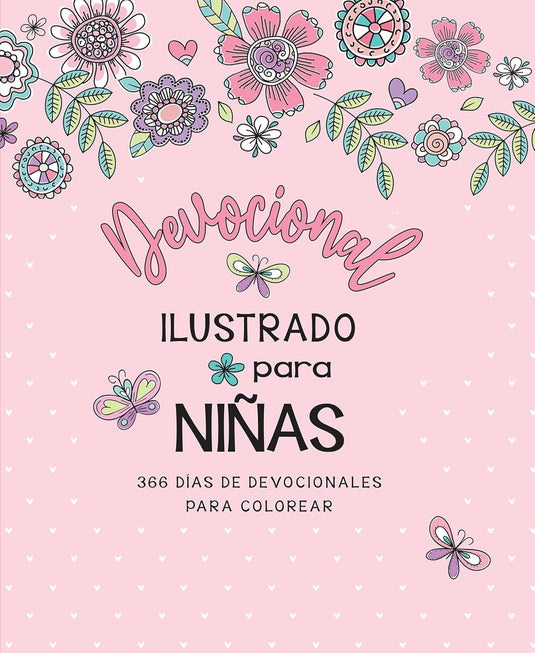 Devocional ilustrado para niñas: 366 días de devocionales para colorear