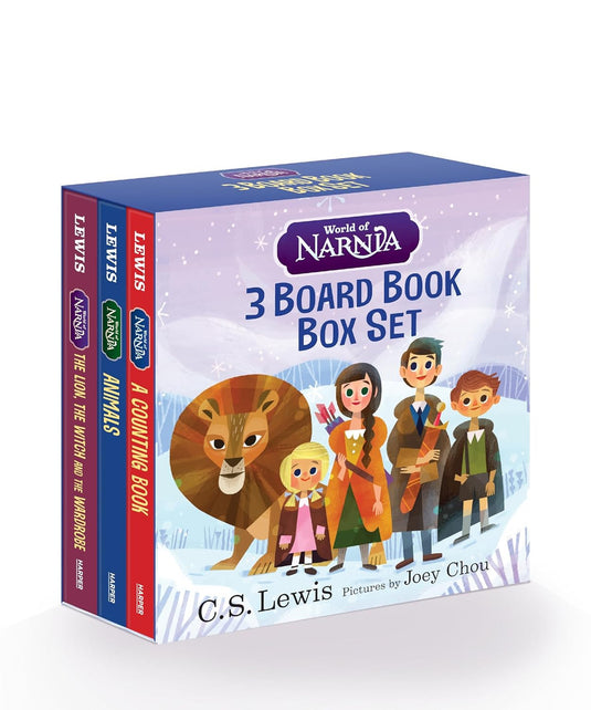 Chronicles of Narnia World of Narnia: 3 Box Set (inglés)