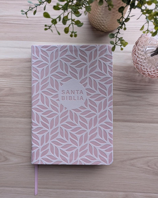 Biblia NTV con Filament valor premium, Letra Grande, SentiPiel rosa