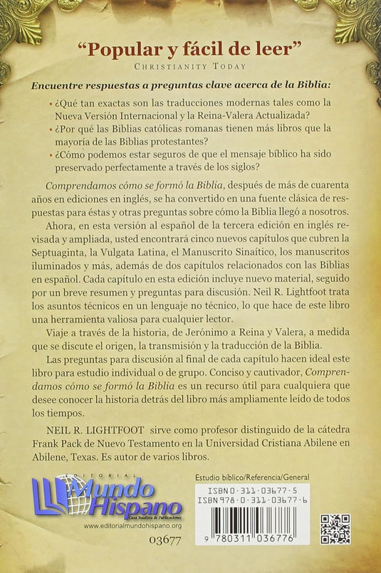 Comprendamos como se formó la Biblia