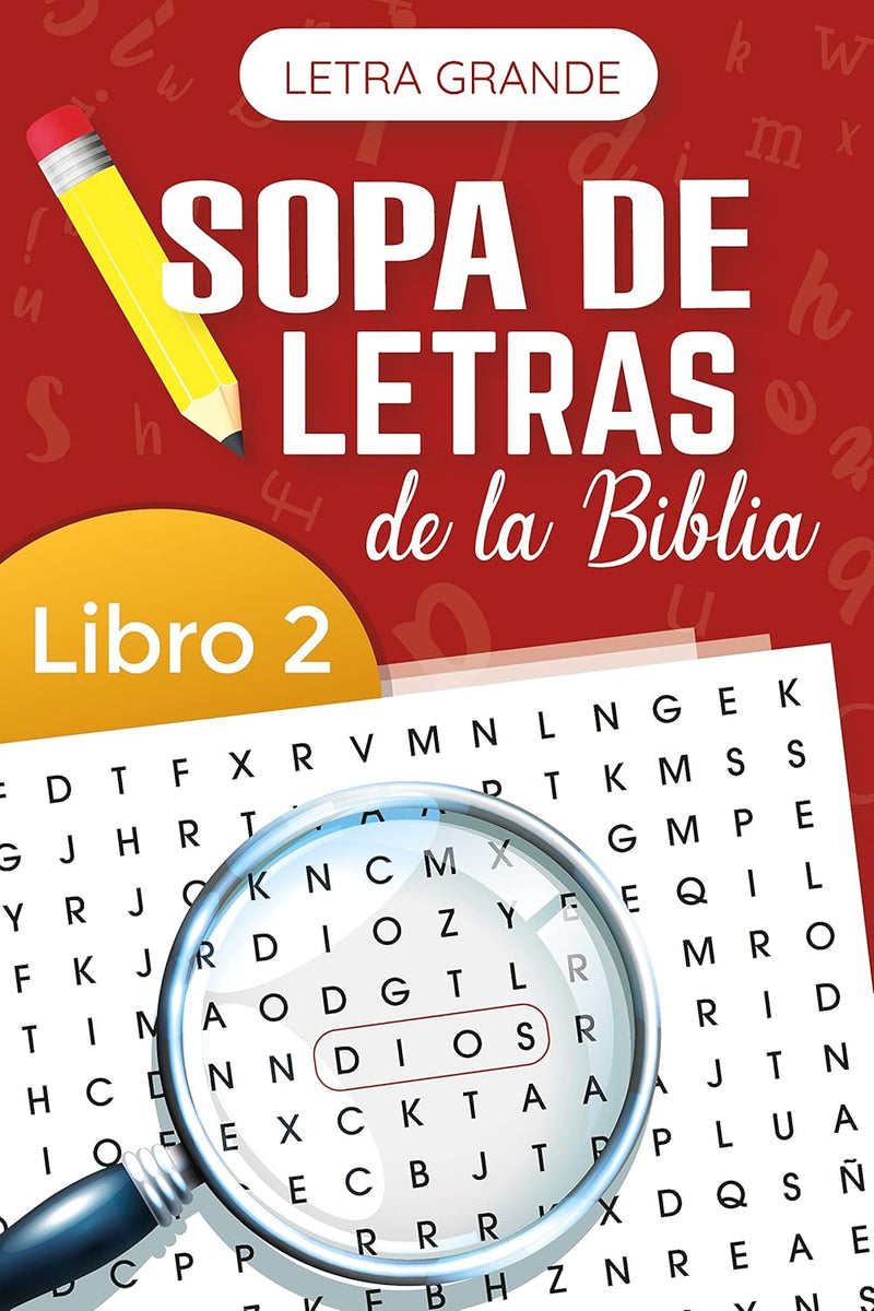 Cargue la imagen en el visor de la galería, Sopa de letras de la Biblia, Letra Grande, Libro 2
