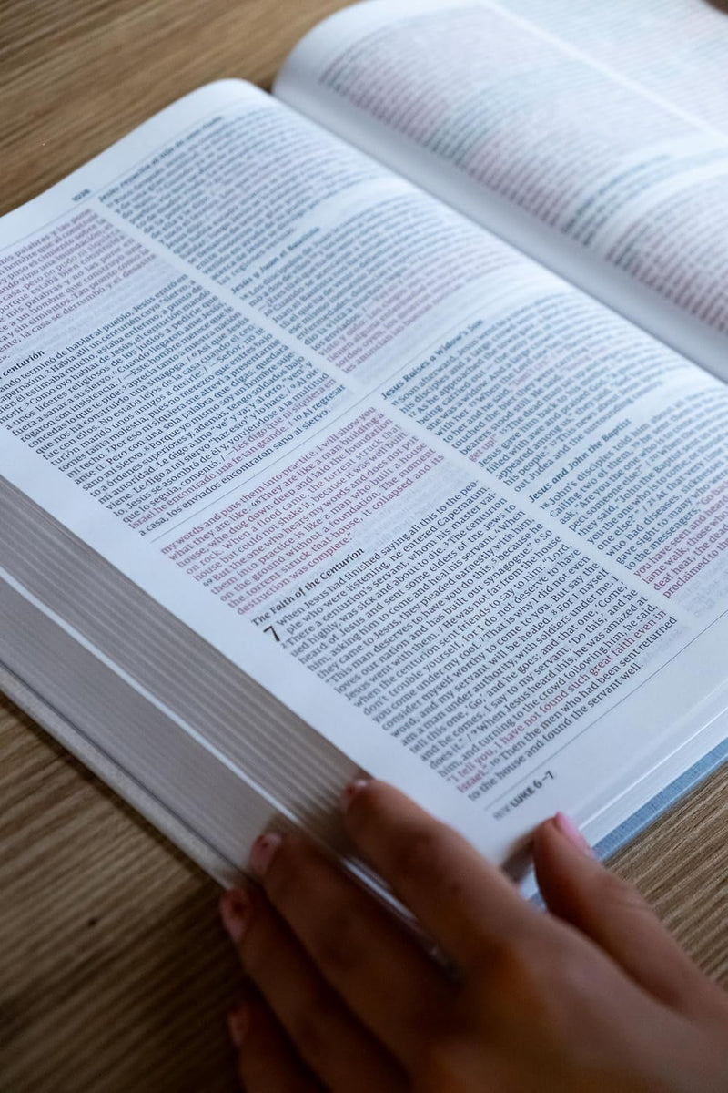 Cargue la imagen en el visor de la galería, Biblia Bilingüe NIV/NVI, Revisión 2022/ Bilingual Bible  NIV/NVI, Hardcover, Tapa dura
