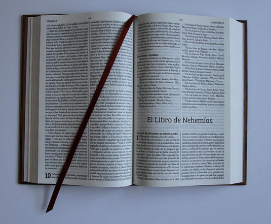 Biblia de Jerusalén Latinoamericana, tapa dura marrón, edición de regalo