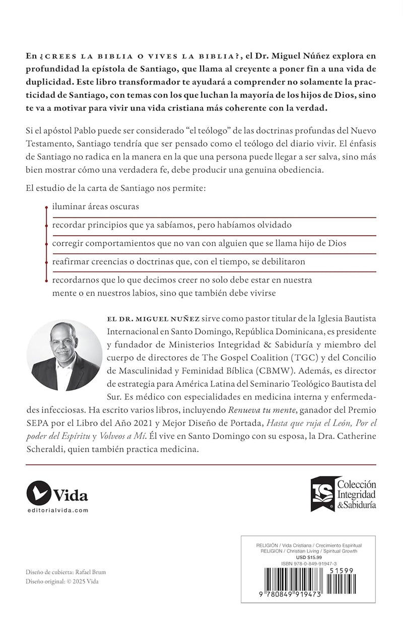 Cargue la imagen en el visor de la galería, ¿Crees la Biblia o vives la Biblia?: El camino hacia una vida auténtica
