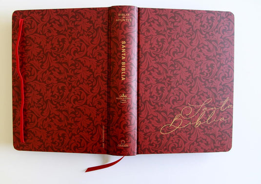 Biblia de Apuntes RVR 1960, Tapa dura vino