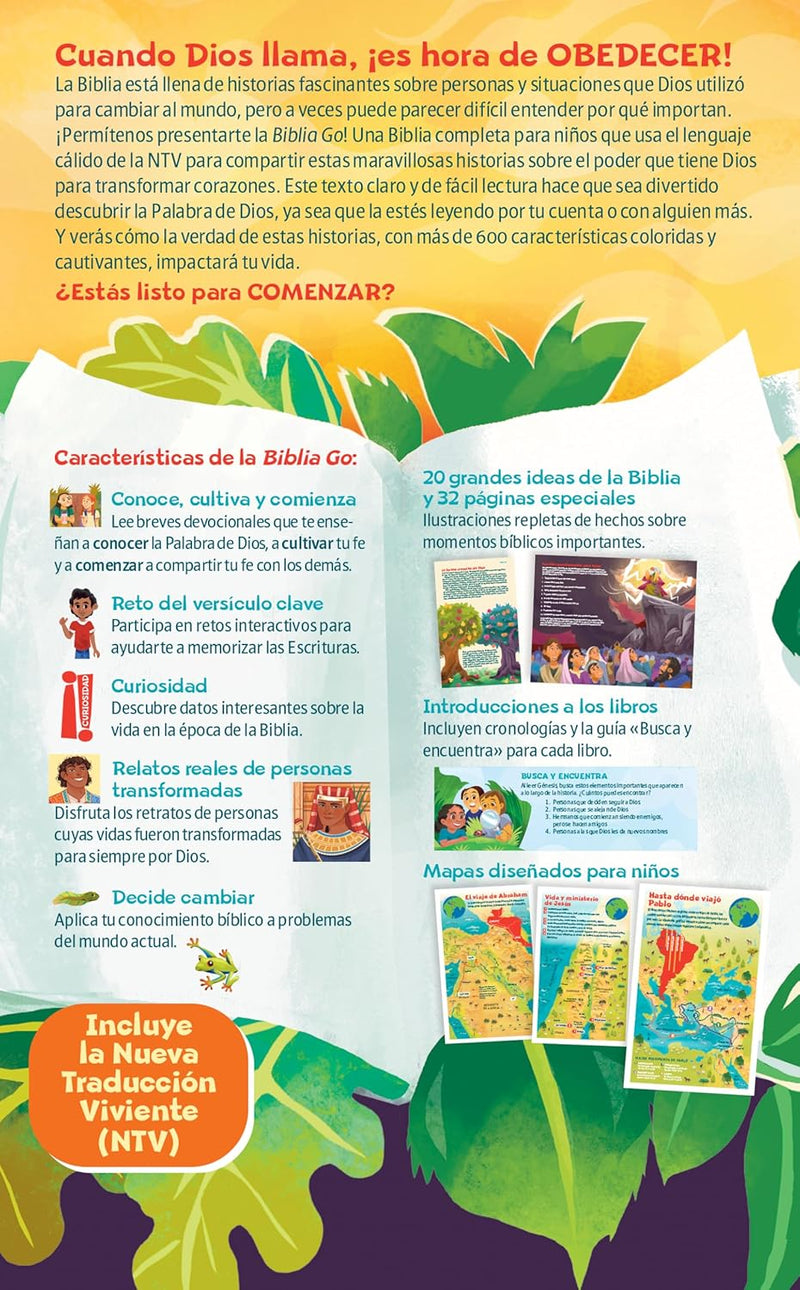 Cargue la imagen en el visor de la galería, Biblia GO para niños NTV, Tapa dura
