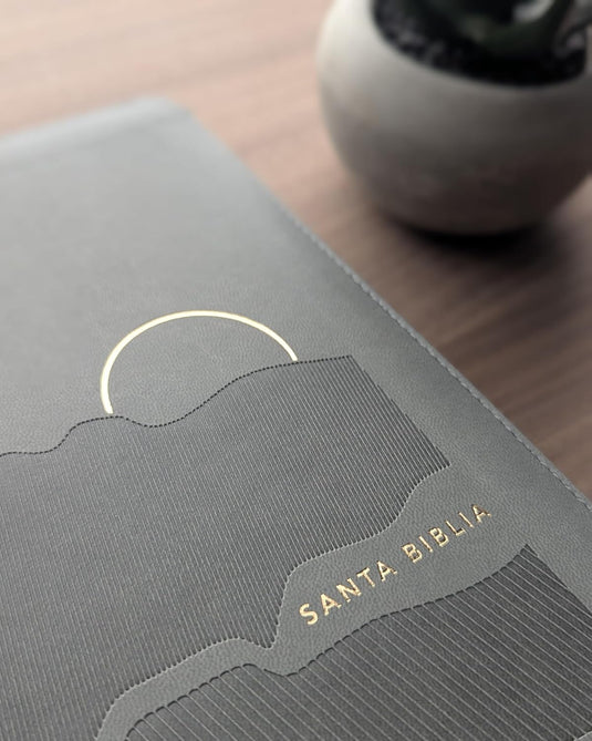 Biblia NTV con Filament, Ultrafina, Cierre zíper, Letra Grande, SentiPiel gris
