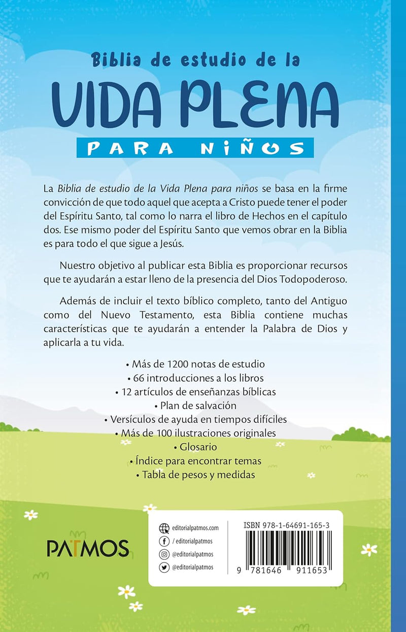 Cargue la imagen en el visor de la galería, Biblia de estudio de la vida plena RVC para niños
