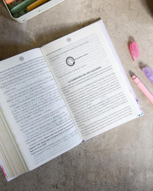 Biblia de Promesas NTV, para niñas, Tapa dura lila