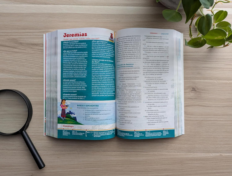 Cargue la imagen en el visor de la galería, Biblia GO para niños NTV, imitación piel verde azulado
