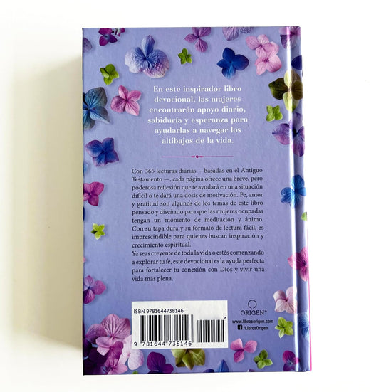 Un año con Dios: 365 devocionales del Antiguo Testamento para la Mujer