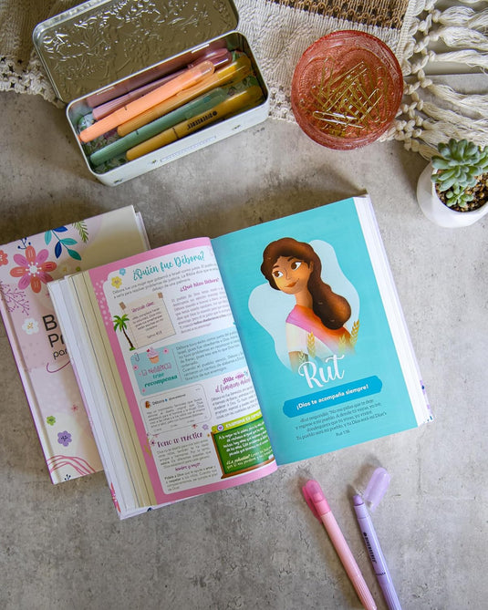 Biblia de Promesas NTV, para niñas, Tapa dura lila