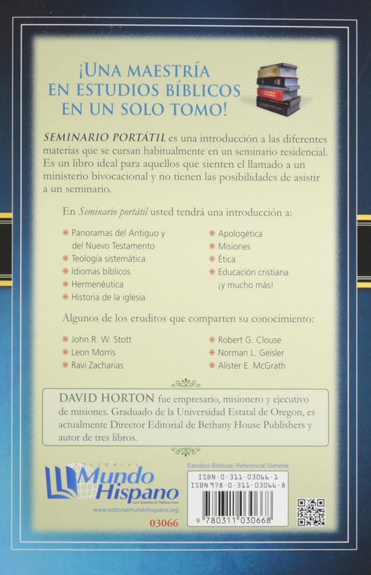 Seminario Portátil David Horton