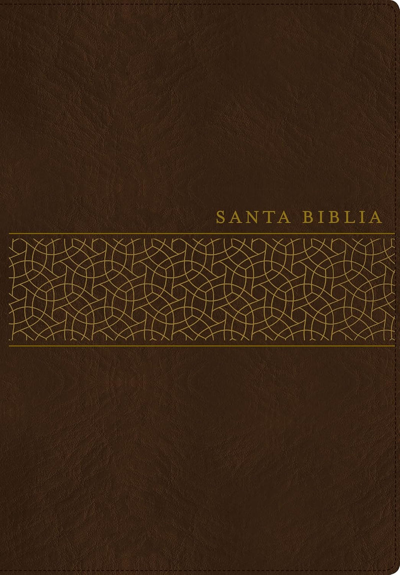 Cargue la imagen en el visor de la galería, Biblia NTV, Tamaño Manual, con índice, Letra Gigante, imitación piel café
