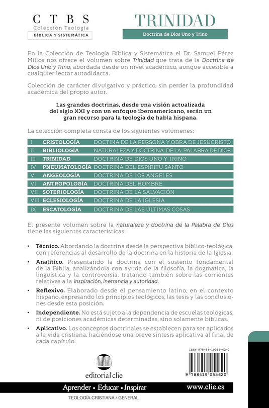 Trinidad: Doctrina de Dios uno y Trino