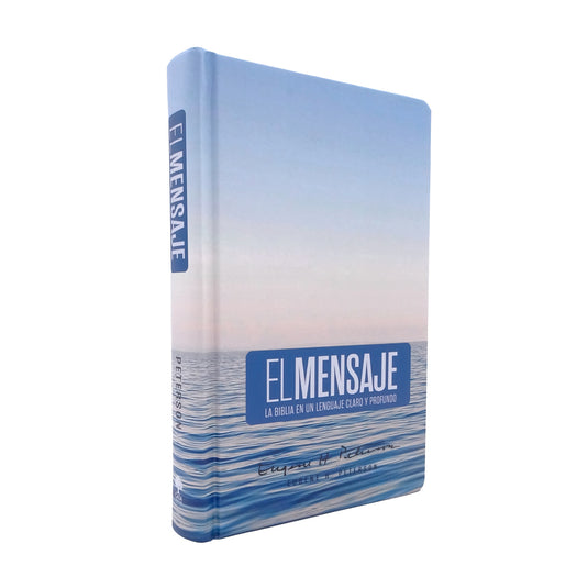 Biblia El Mensaje, Tapa dura Ocean Blue