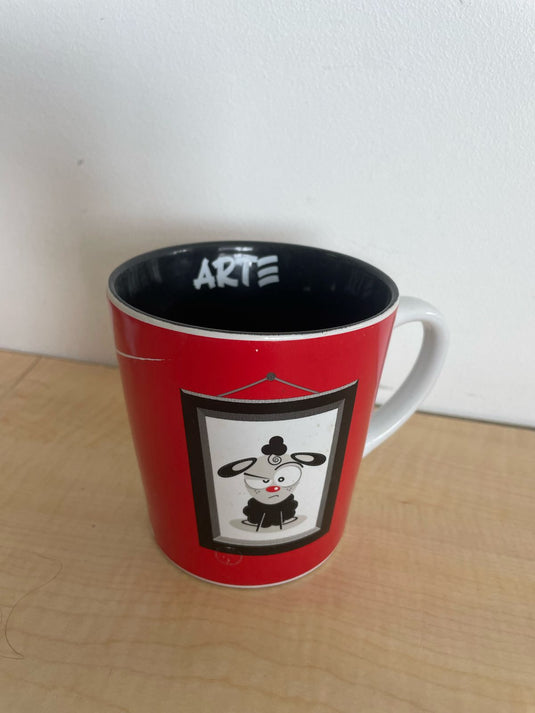 Taza Oveja Negra - Obra de arte
