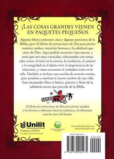 Cargue la imagen en el visor de la galería, El librito de instrucciones de Dios para jóvenes (Ed. Bolsillo)
