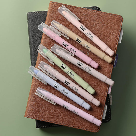 Paquete de 8 marcadores de gel para biblia Mr. Pen