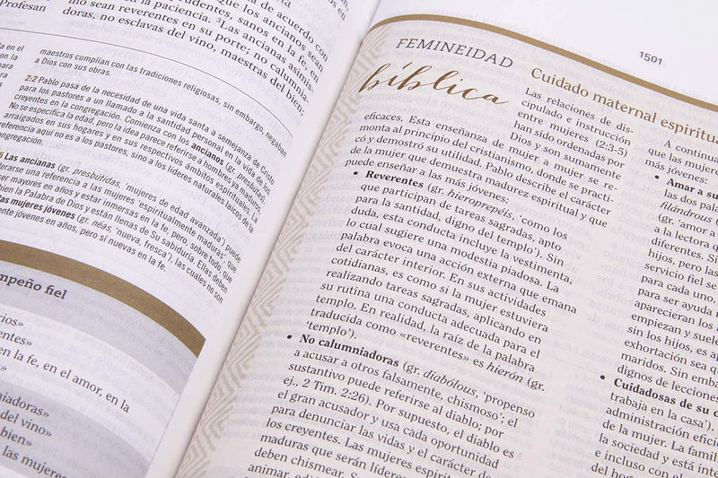 Cargue la imagen en el visor de la galería, Biblia de Estudio para Mujeres RVR 1960, tapa dura
