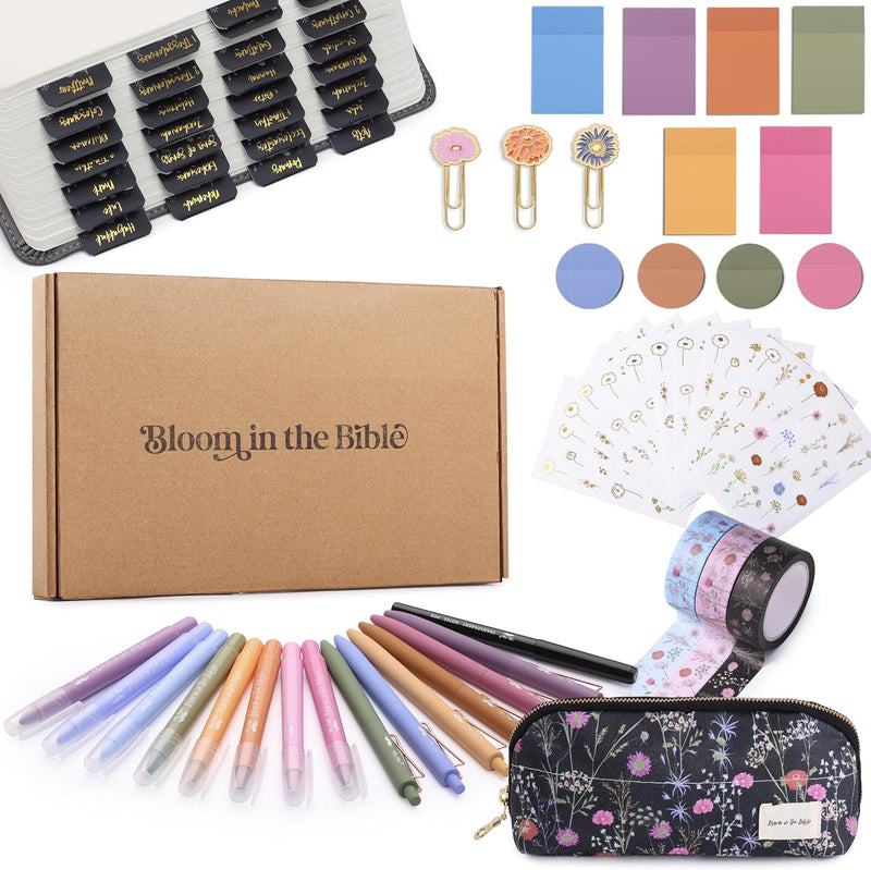 Cargue la imagen en el visor de la galería, Kit de Estudio Bíblico Bloom in the Bible – 48 Piezas Mr Pen
