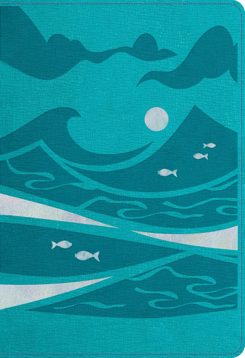 Cargue la imagen en el visor de la galería, Biblia GO para niños NTV, imitación piel verde azulado
