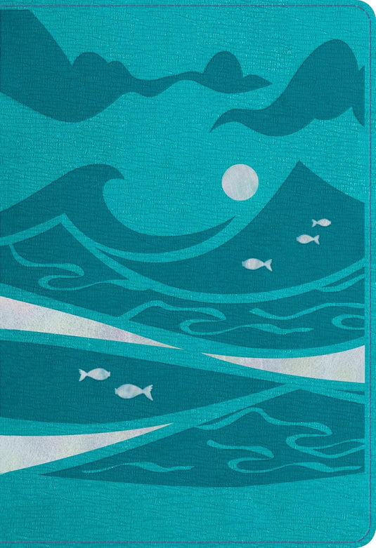 Biblia GO para niños NTV, imitación piel verde azulado