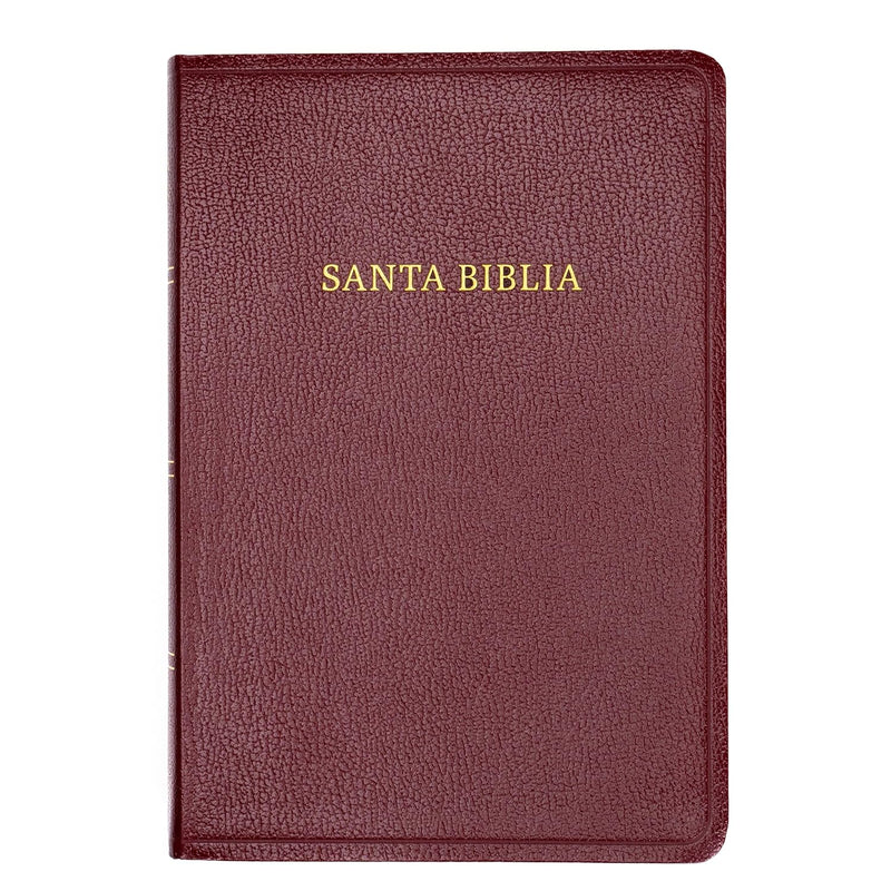 Cargue la imagen en el visor de la galería, Biblia RVR 1960, Letra Gigante, imitación piel borgoña
