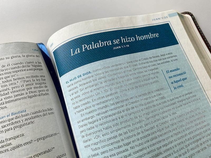 Cargue la imagen en el visor de la galería, Biblia de estudio Swindoll NTV (Sentipiel café/café claro)
