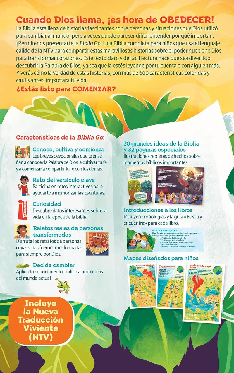 Cargue la imagen en el visor de la galería, Biblia GO para niños NTV, Tapa rústica
