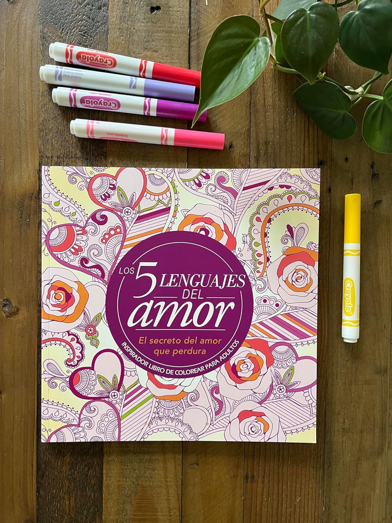 Cargue la imagen en el visor de la galería, Los 5 lenguajes del amor:  Libro para colorear
