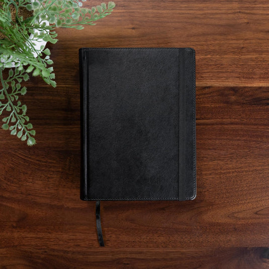 Biblia de apuntes tamaño personal RVR 1960, tapa dura negro