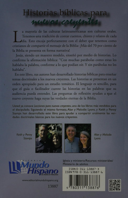 Historias bíblicas para nuevos creyentes