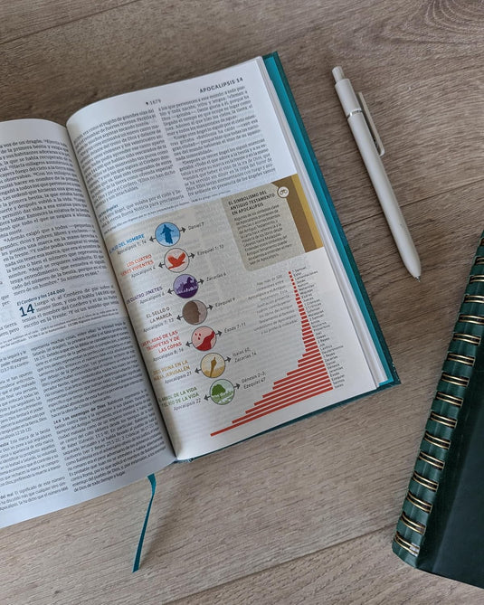Biblia de estudio del Diario Vivir para jóvenes NTV, con Filament, tapa dura