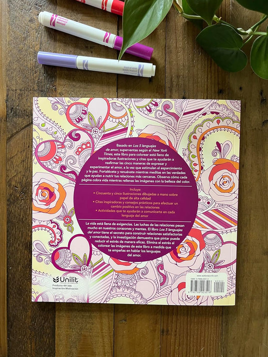Los 5 lenguajes del amor:  Libro para colorear
