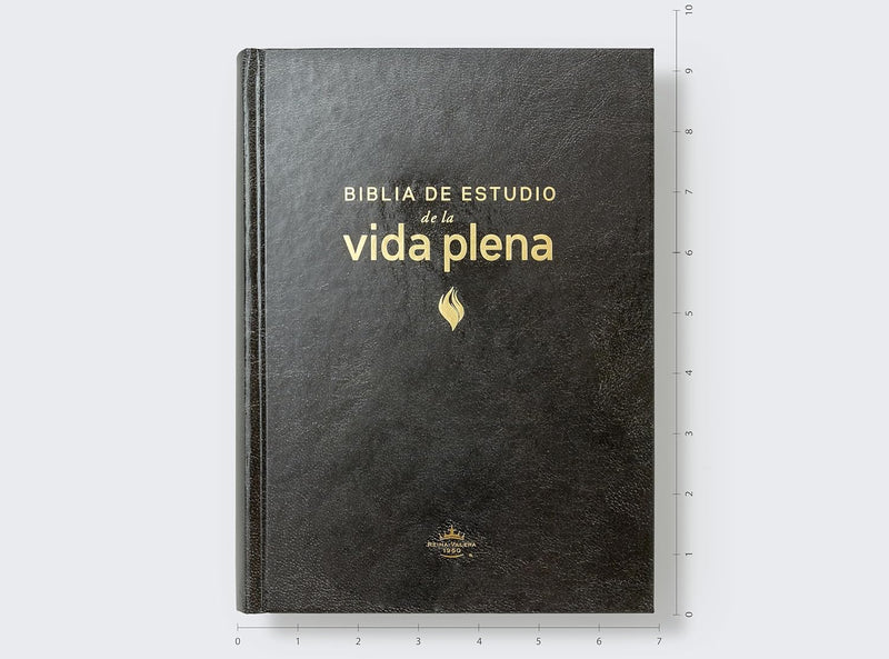Cargue la imagen en el visor de la galería, Biblia de estudio de la Vida Plena RVR 1960, Edición clásica, Tapa dura negra
