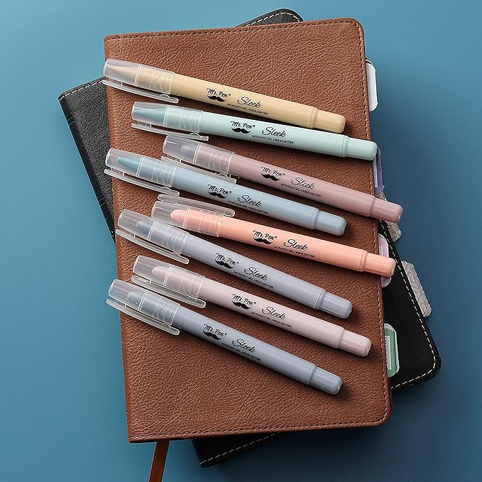 Cargue la imagen en el visor de la galería, Paquete de 8 marcadores de gel para biblia Mr. Pen
