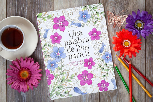 Una palabra de Dios para ti: Libro para colorear