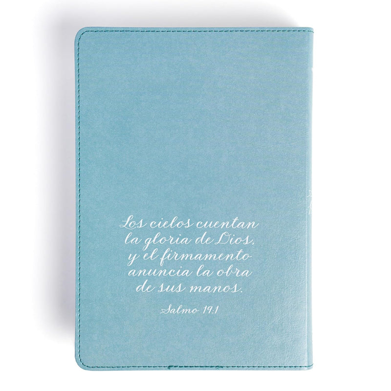 Cargue la imagen en el visor de la galería, Biblia RVR 1960, Letra Grande, Tamaño Manual, edición especial, símil piel aqua
