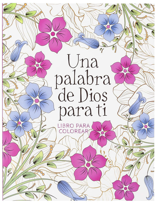 Una palabra de Dios para ti: Libro para colorear
