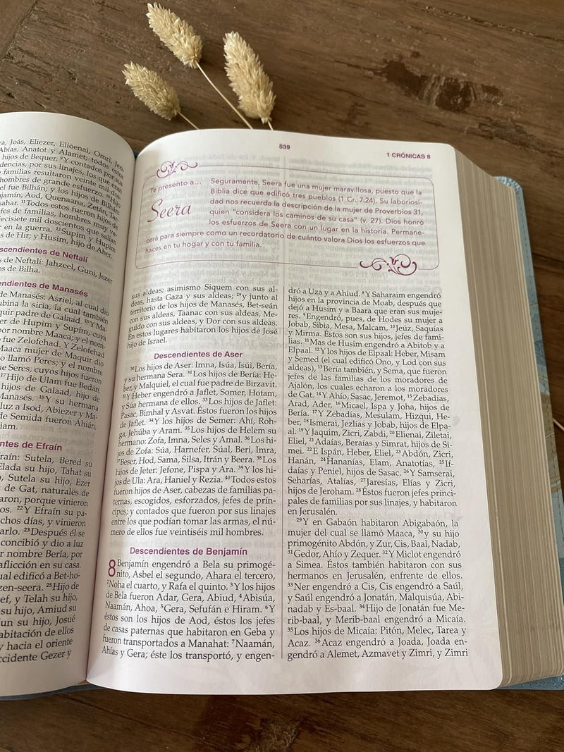 Cargue la imagen en el visor de la galería, Biblia de la Mujer Conforme al Corazón de Dios RVR 1960, edición pétalos
