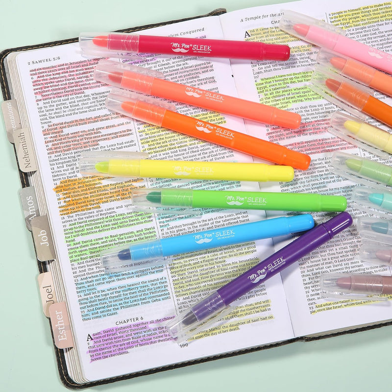 Cargue la imagen en el visor de la galería, Marcador de gel para biblia Mr. Pen- Individual (Color Variado)
