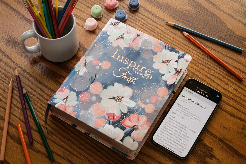Cargue la imagen en el visor de la galería, Inspire FAITH Bible NLT, Filament Enabled
