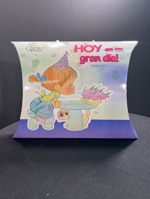 Caja Sobre para regalo - Preciosos Momentos Hoy es un gran día