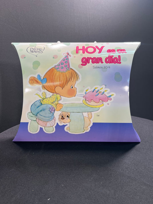 Caja Sobre para regalo - Preciosos Momentos Hoy es un gran día