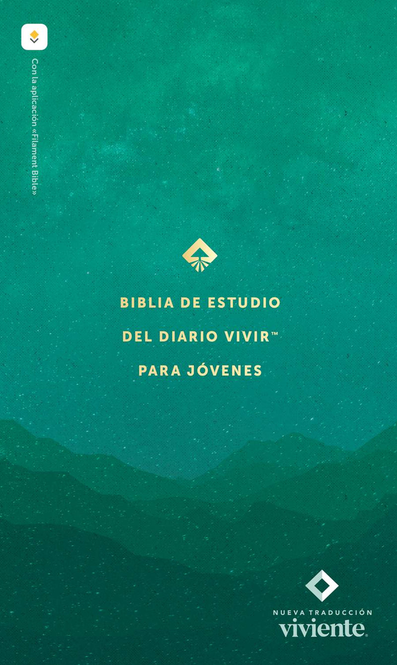 Cargue la imagen en el visor de la galería, Biblia de estudio del Diario Vivir para jóvenes NTV, con Filament, tapa dura
