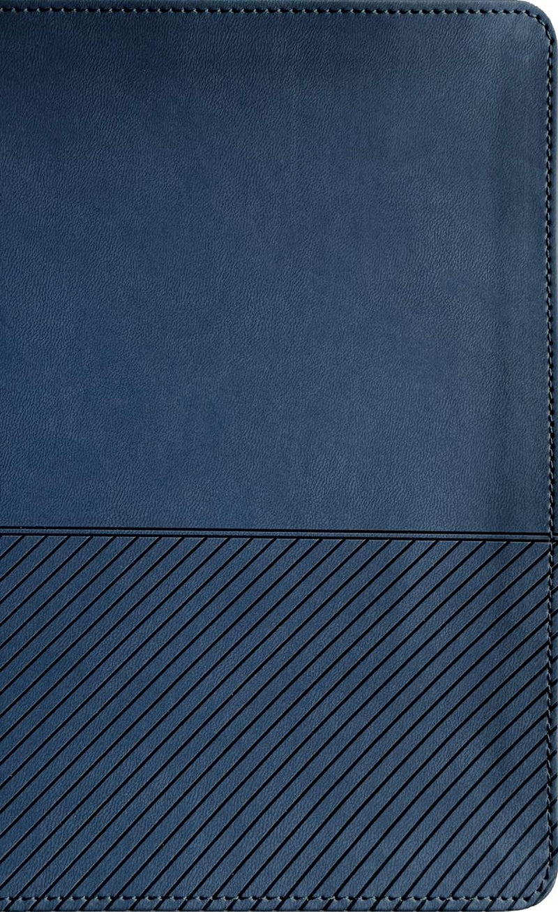 Cargue la imagen en el visor de la galería, Biblia de estudio del Diario Vivir para jóvenes NTV con Filament, imitación piel azul oscuro
